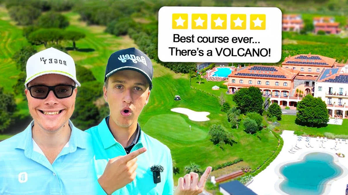 We Played The Best Golf Resort in Italy (Pìcciolo Etna Golf Resort)!